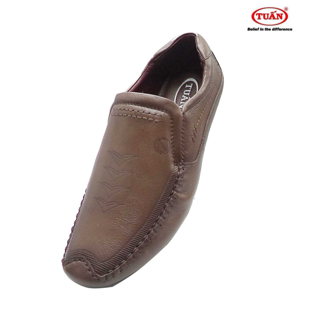 Giày da nam giày lười nam da bò thương hiệu Tuấn GXHU-066