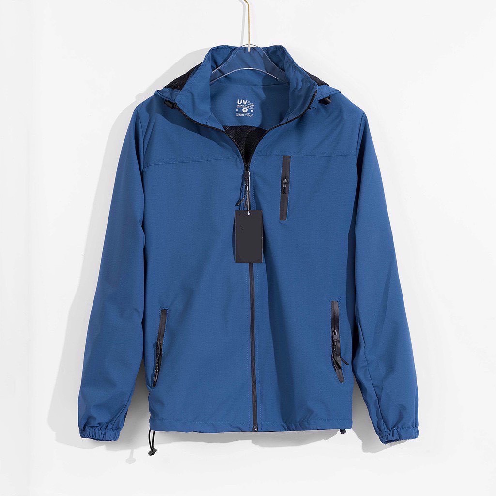 Áo khoác gió nam nữ 2 lớp cao cấp, Áo gió tráng bạc Hidoli cản gió chống thấm nước hiệu quả | BigBuy360 - bigbuy360.vn