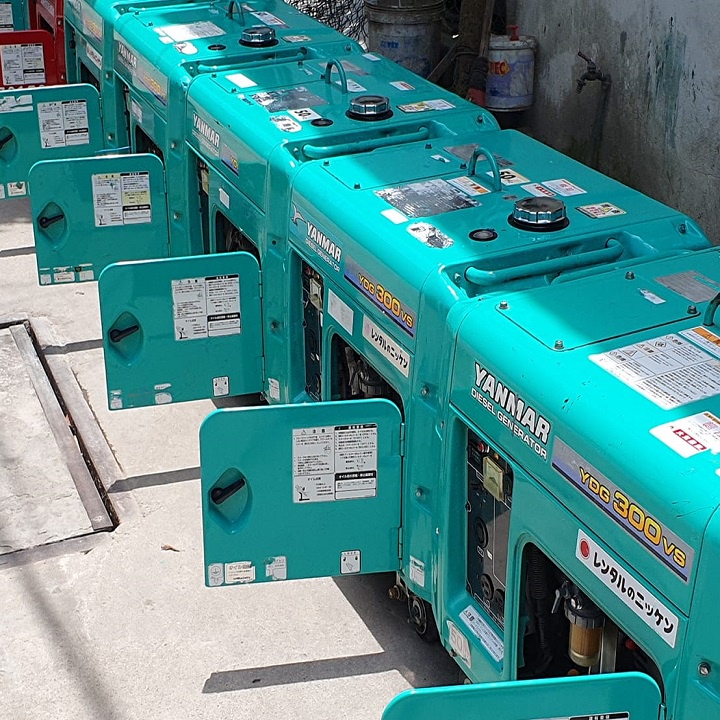 Máy Phát Điện Nhật Bãi Yanmar YDG300Vs