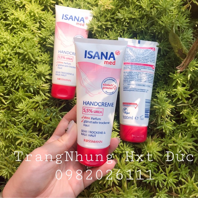 Kem dưỡng da tay Isana - Hxt Đức 💯