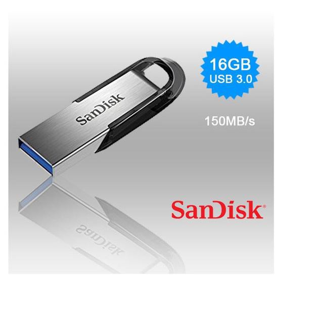 Sandisk Ultra Flair Cz73 16gb - Usb 3.0 Up To 150mb / S