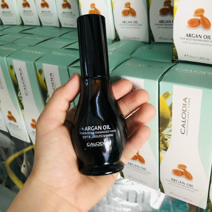 TINH DẦU CALODIA ARGAN OIL DƯỠNG BÓNG TÓC 55ML