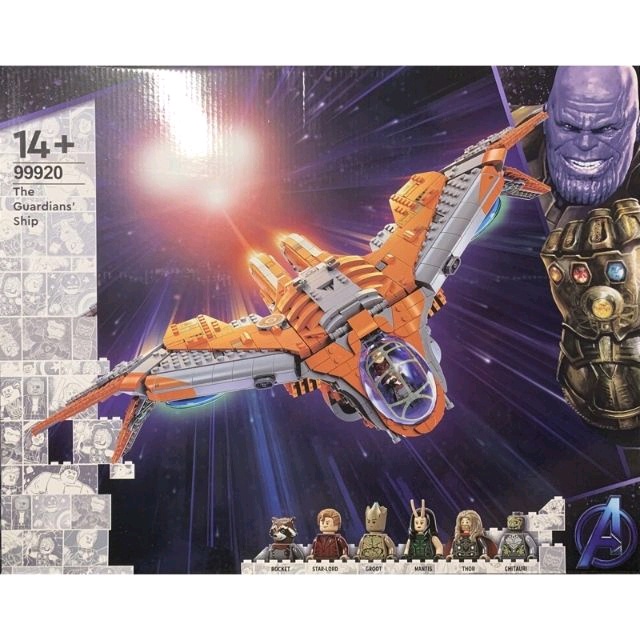 Lắp ráp mô hình Marvel Super heroes 99920 The Guardian ‘s Ship tàu Milano vệ binh giải ngân hà