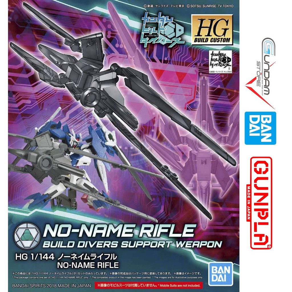 Giảm Giá Gundam Bandai Hg No Name Rifle 1/144 Hgbd Build Divers Mô Hình  Nhựa Đồ Chơi Lắp Ráp Anime Nhật - Beecost