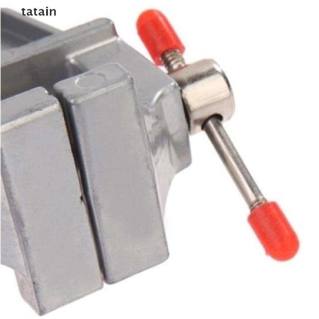 [TAT] Aluminium Alloy Vise Table Tongs Vintage Bench Vise Pliers Mini Clamp DIY Tool CVX