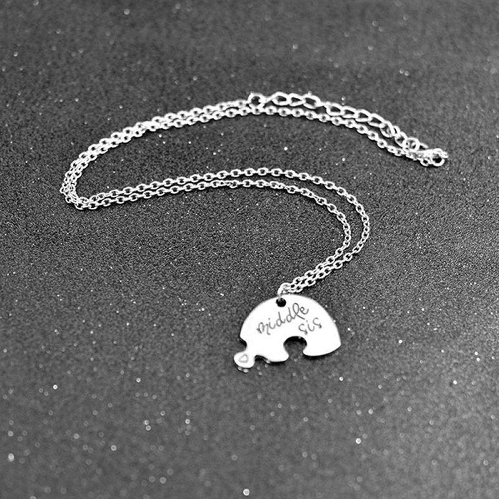 Set 3 Vòng cổ Mặt Trái Tim 3 Trong 1 Thời Trang