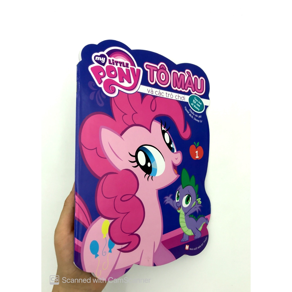 Sách - My Little Pony - Tô Màu Và Các Trò Chơi 1