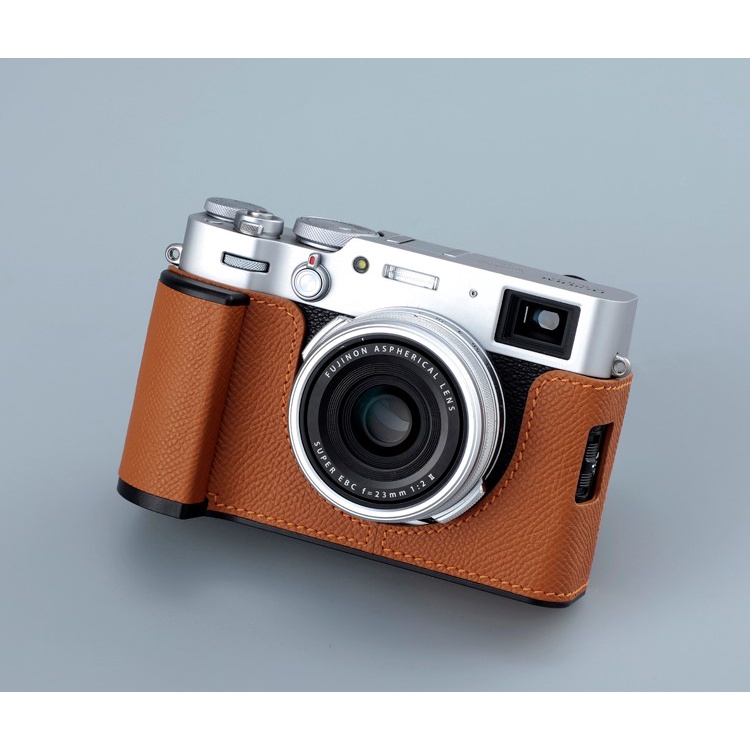 Bao Da Halfcase Milicase Dành Cho Máy Ảnh Fujifilm X100V l Halfcase Fujifilm X100F l Case Da Xịn Chính Hãng