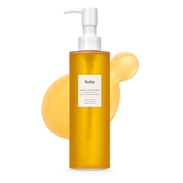 Dầu Tẩy trang Chiết Xuất Xương Rồng-Huxley Secret of sahara Cleansing Oil ; Be Clean, Be Moist 200ml