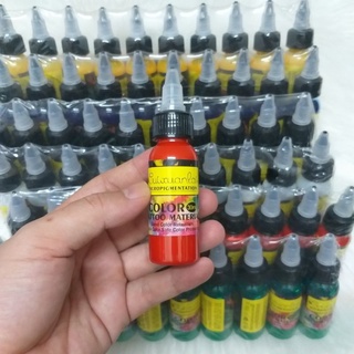Mực tatto xăm hình mini hữu cơ siêu đẹp bám màu nhanh dạng chai 30ml