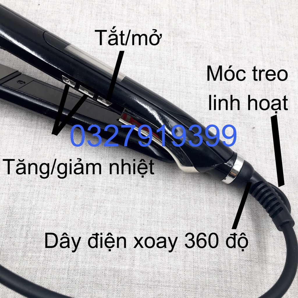 ✅Freeship-Quà Tặng✅ Máy duỗi tóc cao cấp có màn hình LCD MH2190