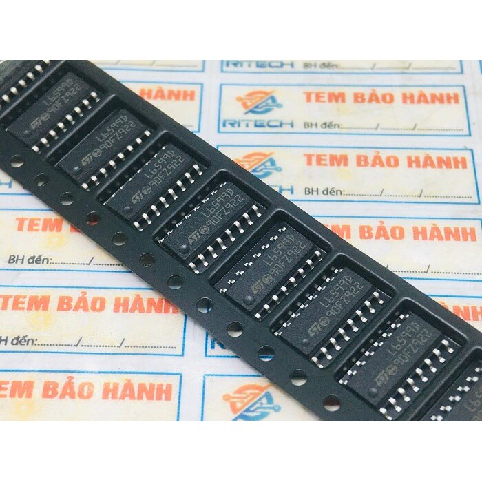 Combo 3 chiếc L6599D IC Dao Động nguồn SOP-16  ST