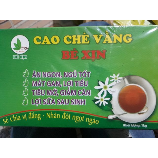 Freeship 1kg cao chè vằng bé xin