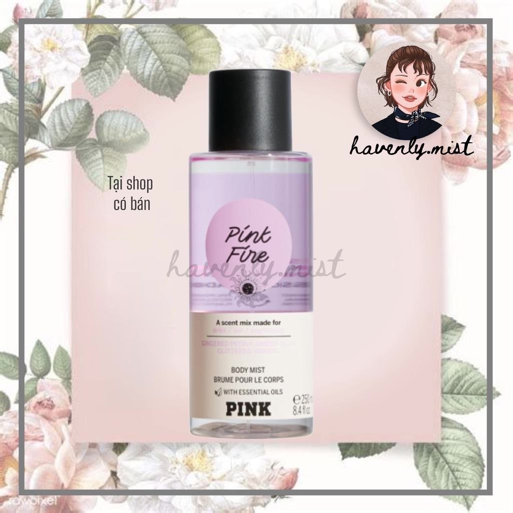 ʜᴀᴠᴇɴʟʏᴍɪsᴛ ┋ Xịt thơm toàn thân Pink Victoria's Secret Pink