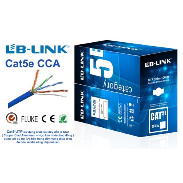 Dây mạng Cat 5E Nhân 1.5m