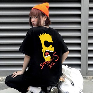 Áo Thun Tay Lỡ Unisex Bart Simson