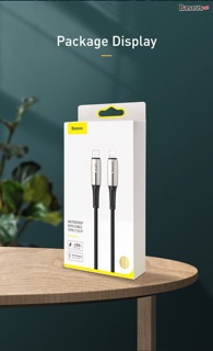 Cáp sạc nhanh C to Lightning Baseus Waterdrop Series PD cho iPhone/ iPad
