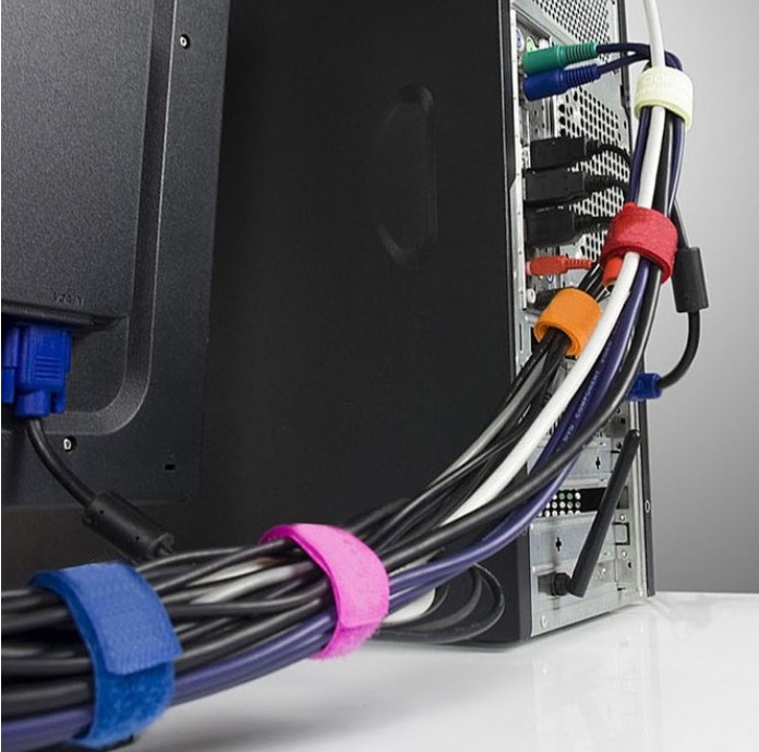 1 / 3 / 5m Cuộn Dây Nylon Buộc Cáp Gọn Gàng