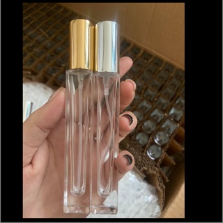 Chai chiết 10ml thuỷ tinh 12.5cm