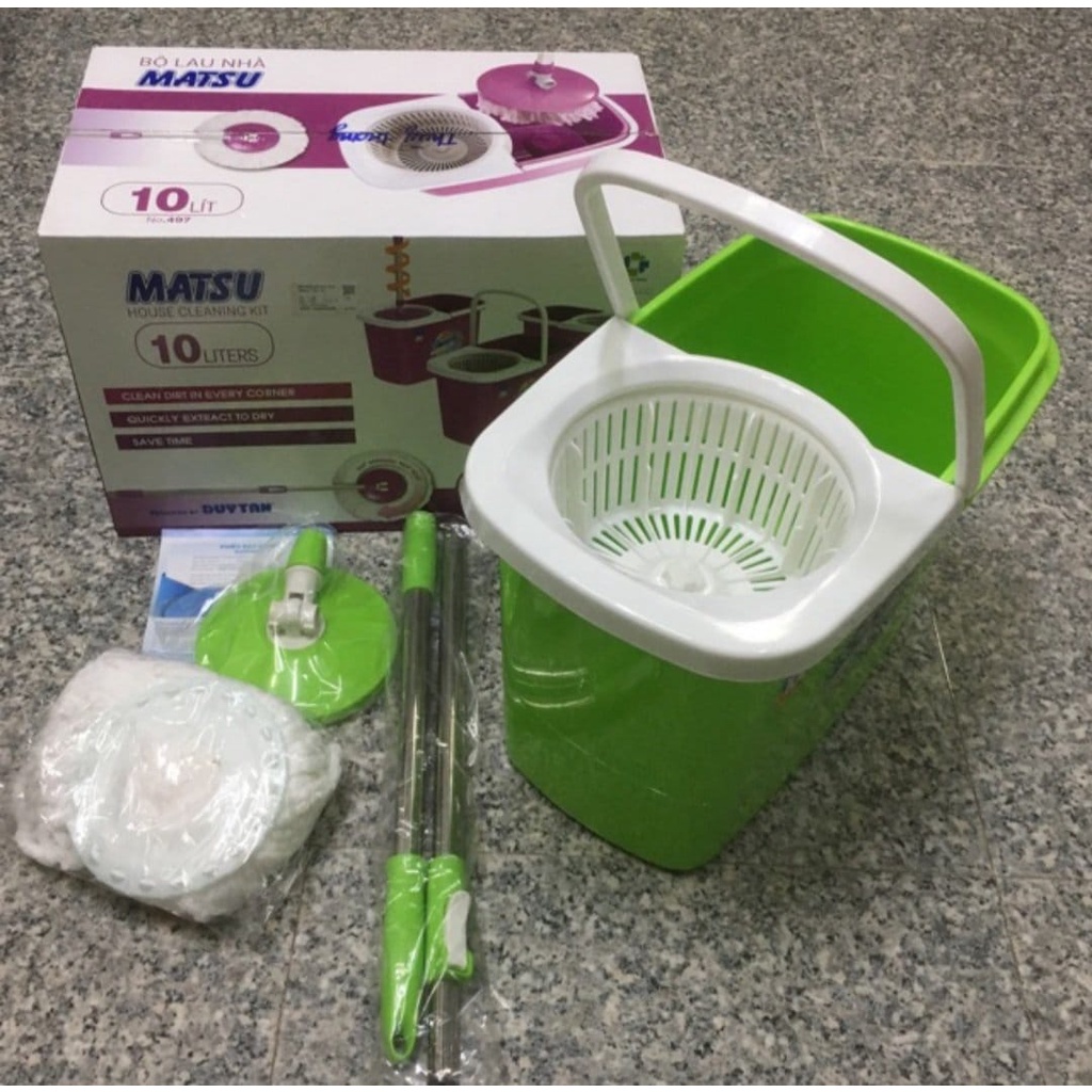 Bộ lau nhà Matsu 10 lít Duy Tân No.497