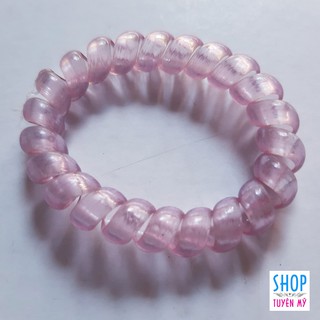 Dây buộc tóc lò xo nhiều màu (giao ngẫu nhiên)