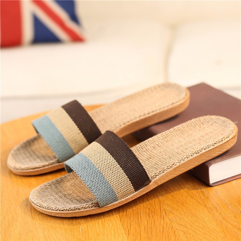 Dép cói nam nữ quai ngang 3 màu