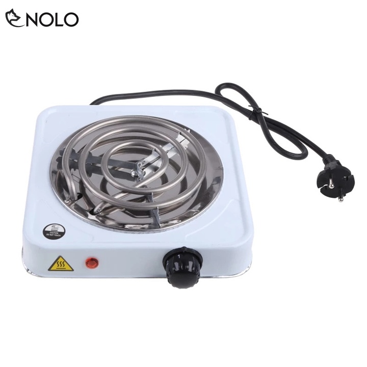 Bếp Điện Mini Dùng Nấu Nướng Pha Trà Nhu Cầu Gia Đình Công Suất 1000W Có 5 Mức Nhiệt Dùng Điện 220V