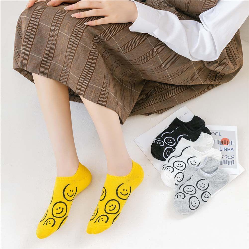 Vớ Cotton Cổ Thấp Chống Trượt Phong Cách Hip Hop