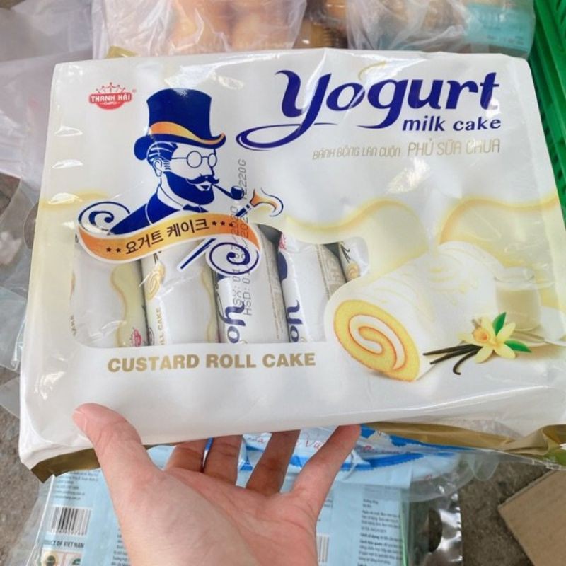 bánh xốp sữa chua yogurt cake