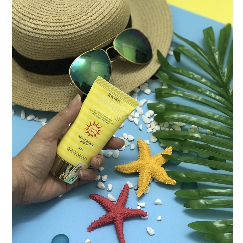 Kem chống nắng RIORI HANA SPF 50 - SUN CREAM 50g