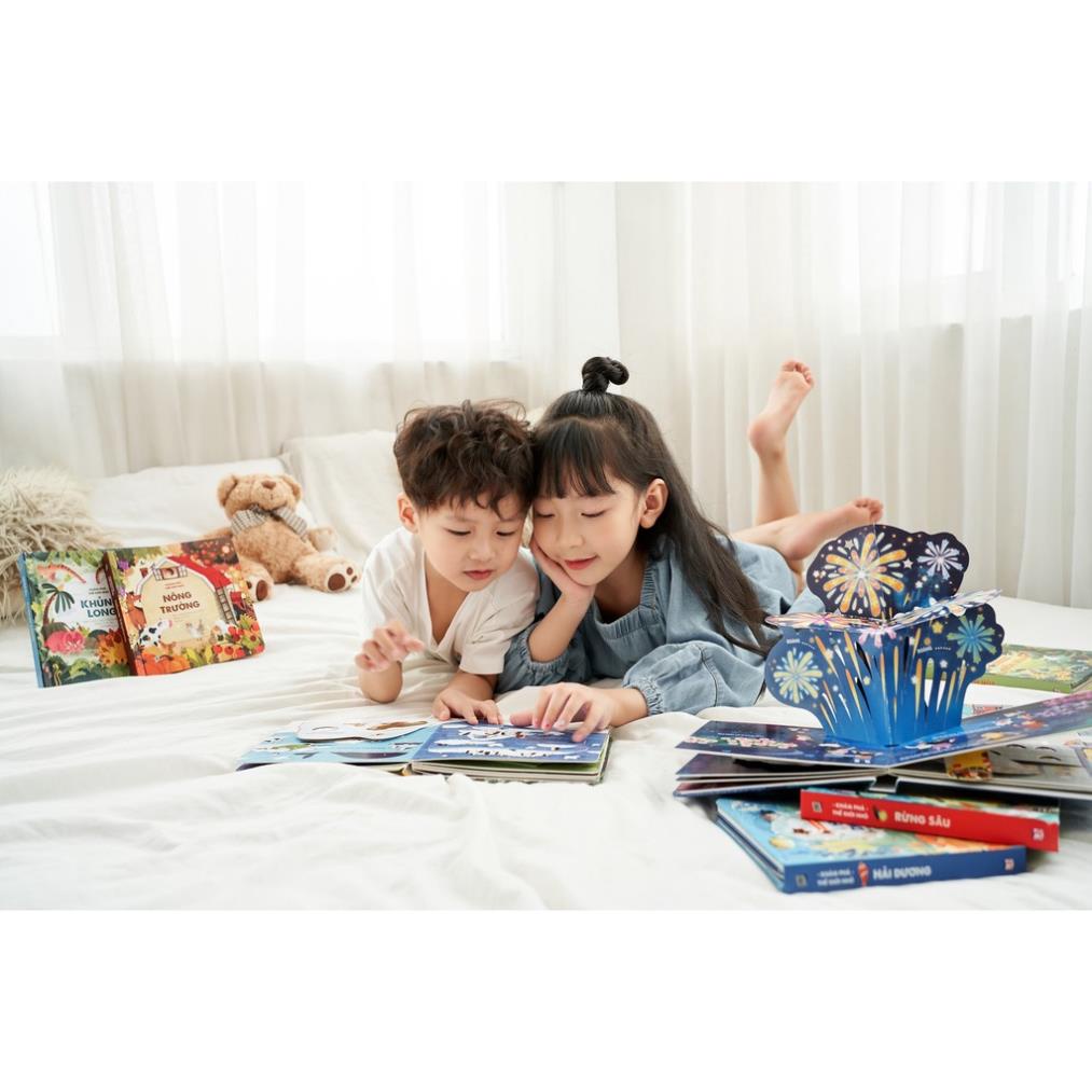 Sách - Khám Phá Thế Giới Nhỏ Ban Đêm - Sách Tương Tác Cho Bé