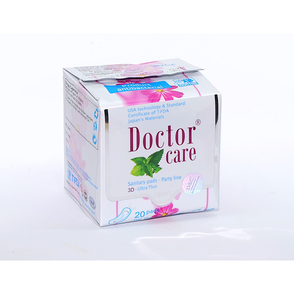 Băng vệ sinh thảo dược doctor care hàng ngày combo 10 gói - ảnh sản phẩm 1