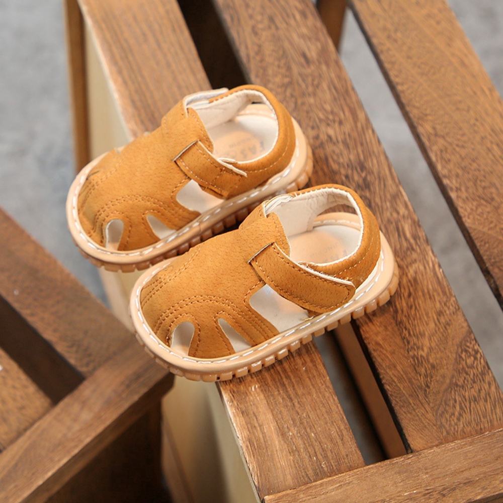 0-2 Years Vintage Leather Baby Shoes Sandals Beige Brown Kids Infant Toddler Sandals Shoes Pink Blue