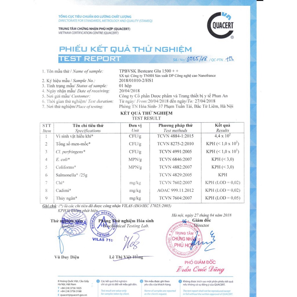Best care Glu 1500 hỗ trợ bổ sung dưỡng chất cho khớp