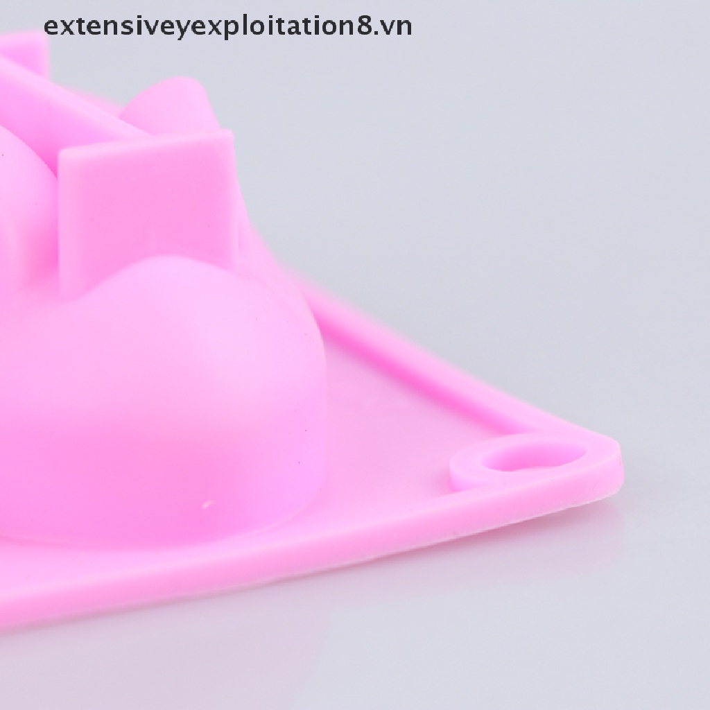 Khuôn silicone Làm Bánh / Sô Cô La / Kẹo Đường Chống Dính Hình Thỏ / Heo / Heo Đáng Yêu