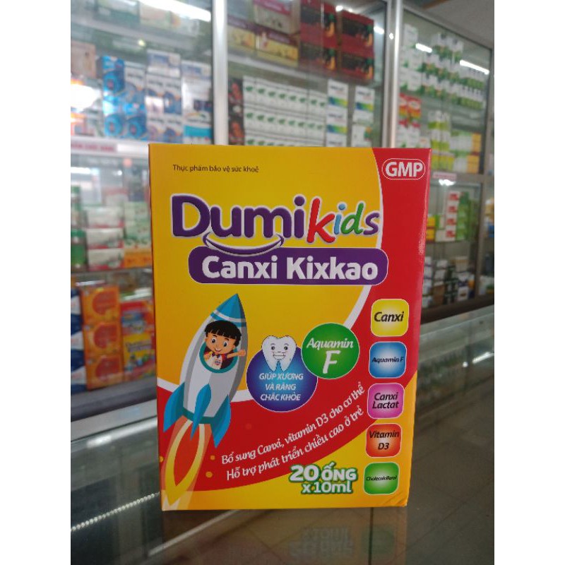 Dumi Canxi kixkao - bổ sung canxi,  vitamin D, phát triển chiều cao cho trẻ từ dưới 1 tuổi