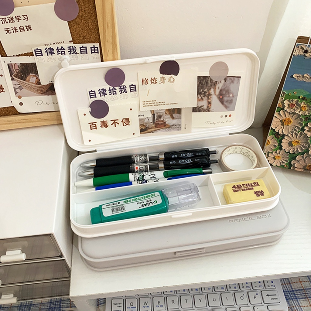 Hộp Đựng Bút Đa Năng Sức Chứa Lớn Dành Cho Học Sinh