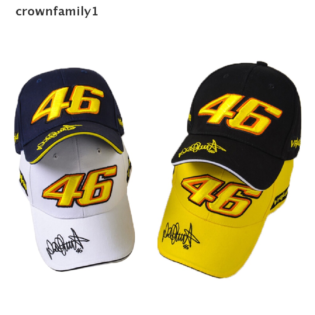 Racing Cap Hat Car Motocycle Racing MOTO GP VR 46 Rossi Embroidery Baseball Cap [VN]