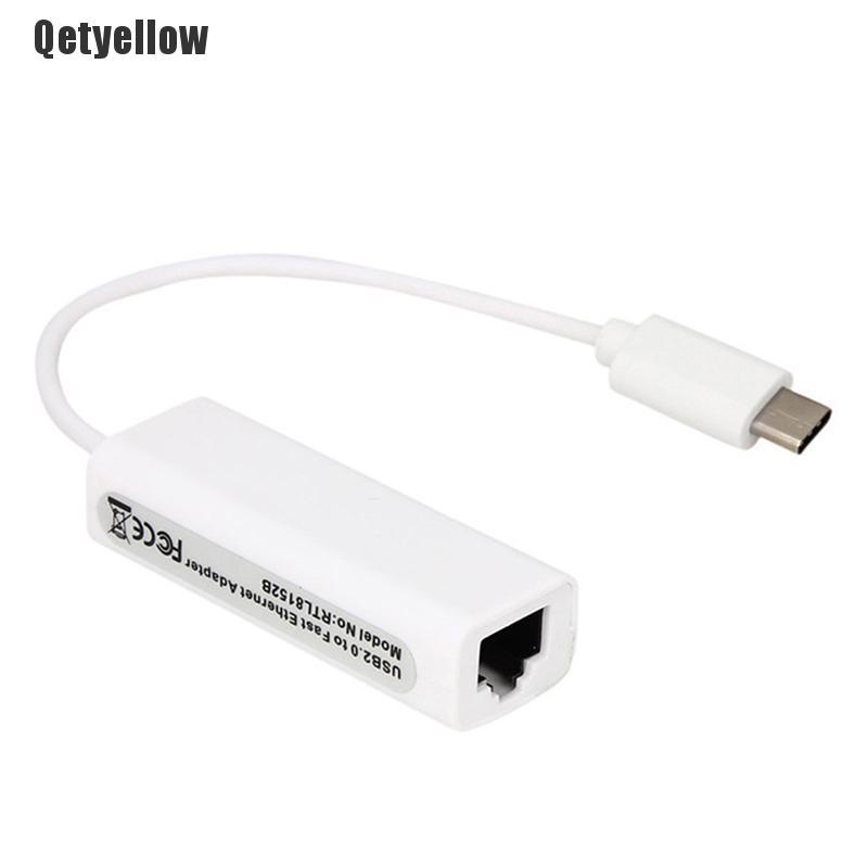 Bộ Chuyển Đổi Mạng Lan Rj45 Usb 3.1 Type C Sang Rj45 Cho Macbook