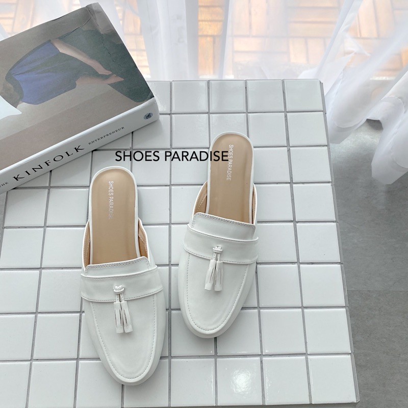 Dép Sục Bít Mũi Đế Thấp Shoes  Paradise, Giày Sục Nữ Thời Trang Sang  Chảnh dễ mang