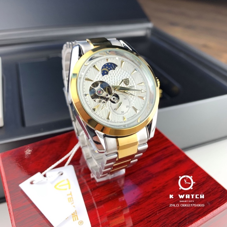 Đồng Hồ Nam Tevise T995, Đồng Hồ Cơ Automatic Chính Hãng