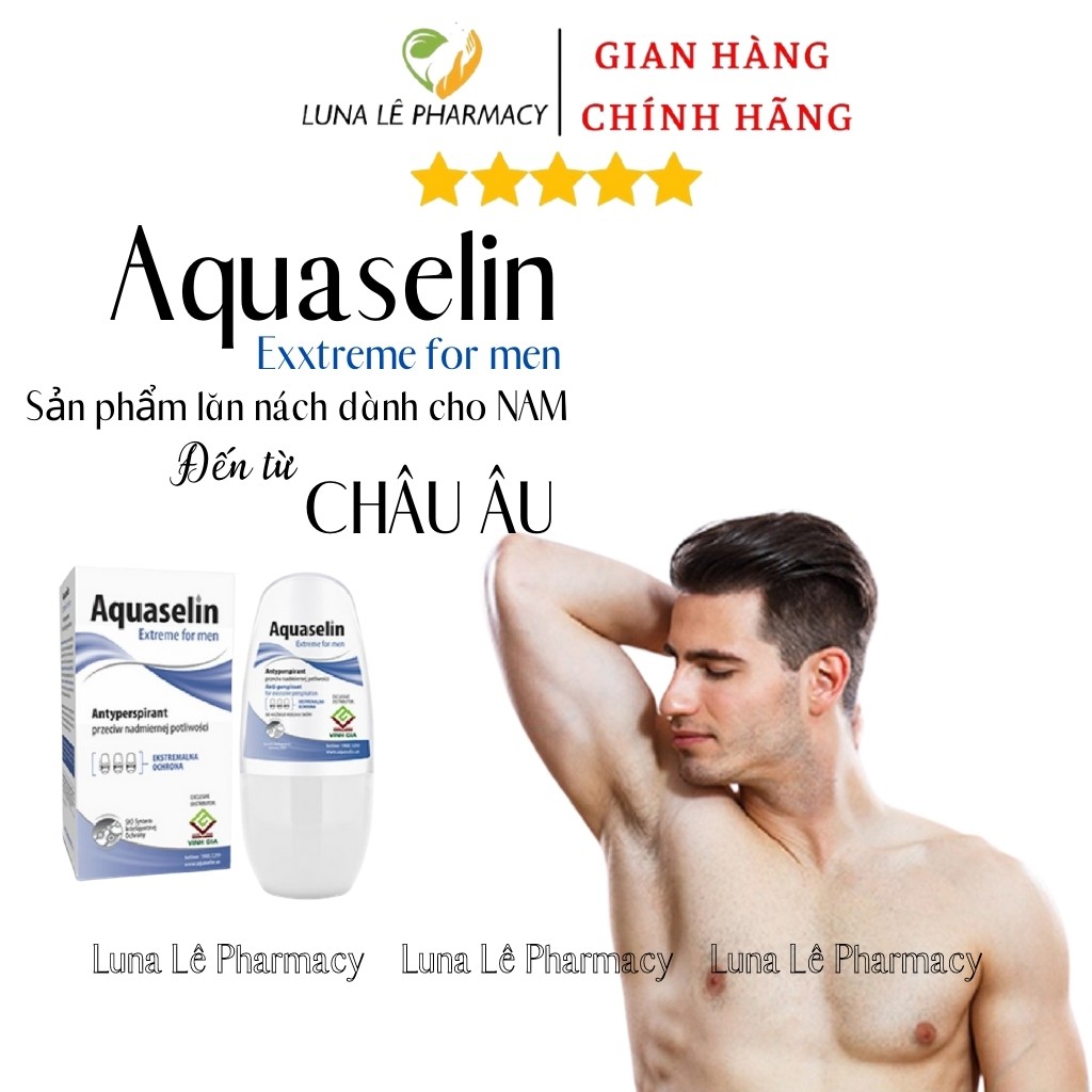 Lăn Khử Mùi Aquaselin Extreme For Men Cho Nam Giới