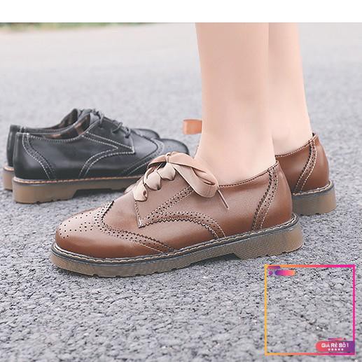 [SẴN] Giày Oxford đục lỗ 2 loại dây buộc -v01 | BigBuy360 - bigbuy360.vn