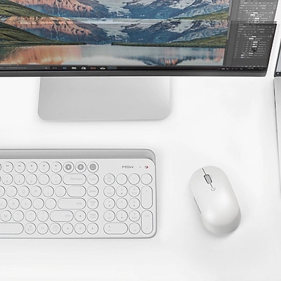 Chuột không dây Bluetooth Xiaomi Dual Mode Silent Edition bản 2023, 2 chế độ kết nối, bấm siêu êm không tiếng động