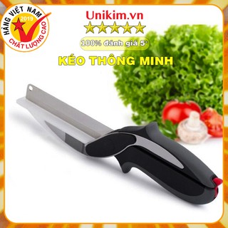 Kéo thông minh, Kéo cắt đa năng dao và thớt 2 trong 1 tiện dụng