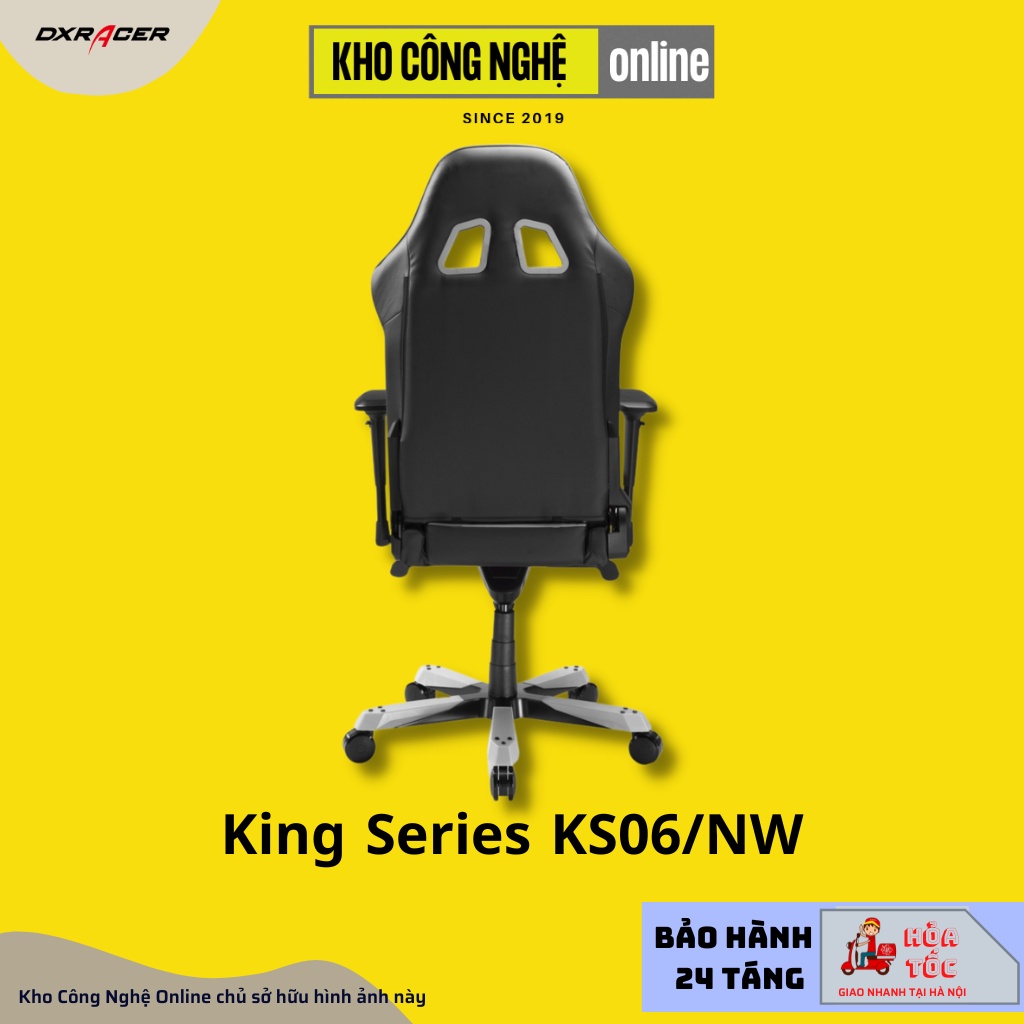 Ghế DXRACER King Series KS06/NW (Hàng Chính Hãng)