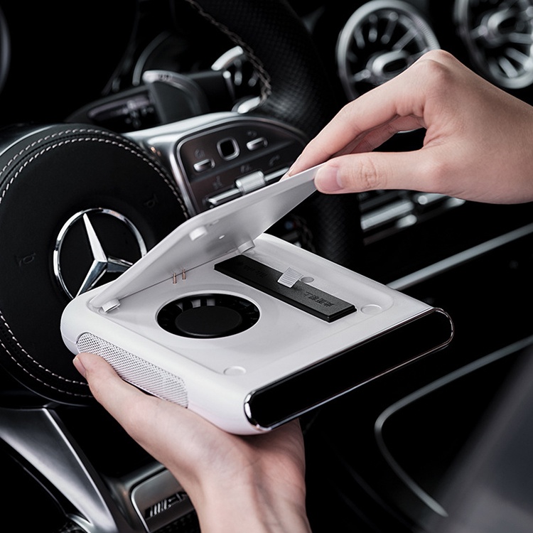 Máy Lọc Không Khí 5V 2.5W Ion Âm Thân Thiện Với Môi Trường Thiết Bị Xe Hơi 3 Chế Độ