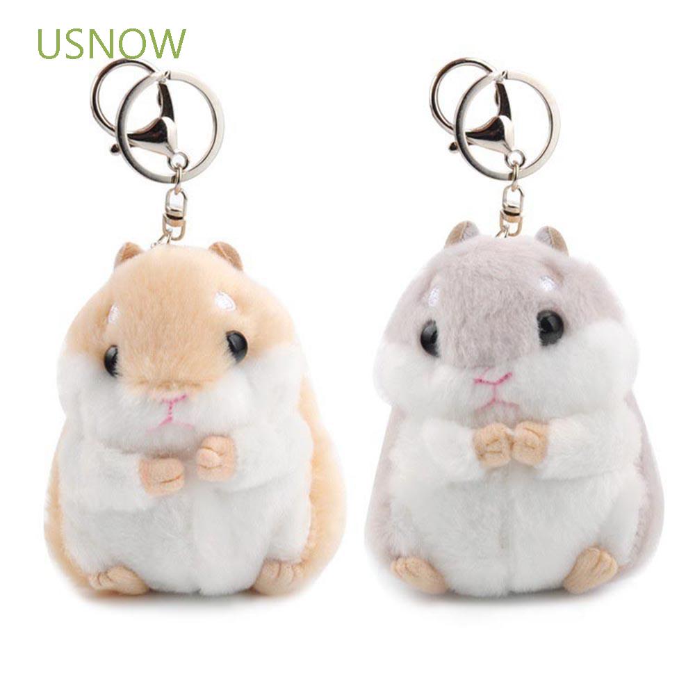Móc Khóa Hamster Nhồi Bông Chất Lượng Cao Dễ Thương