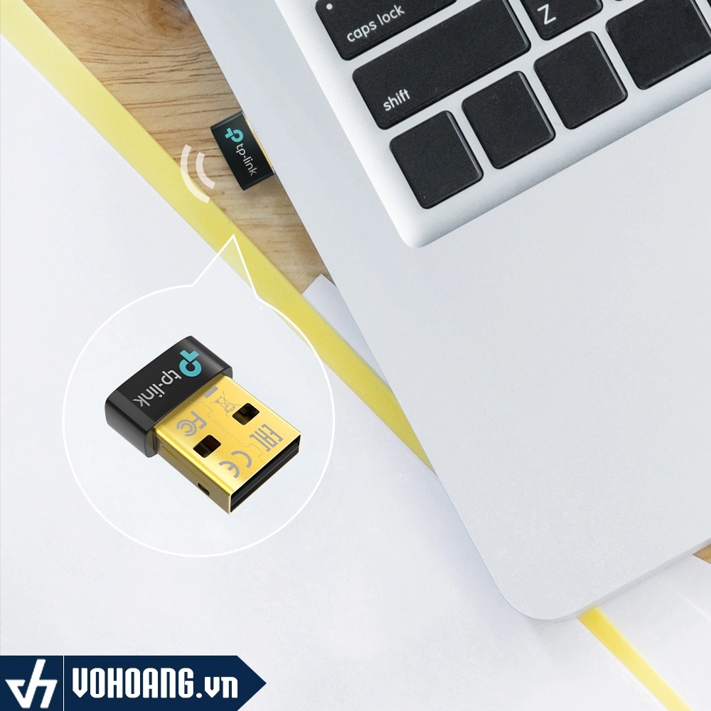 Giá siêu rẻ USB bluetooth 5.0 UB500, Thiết bị thu bluetooth 4.0 UB400 cho máy tính bàn- chính hãng TPLINK