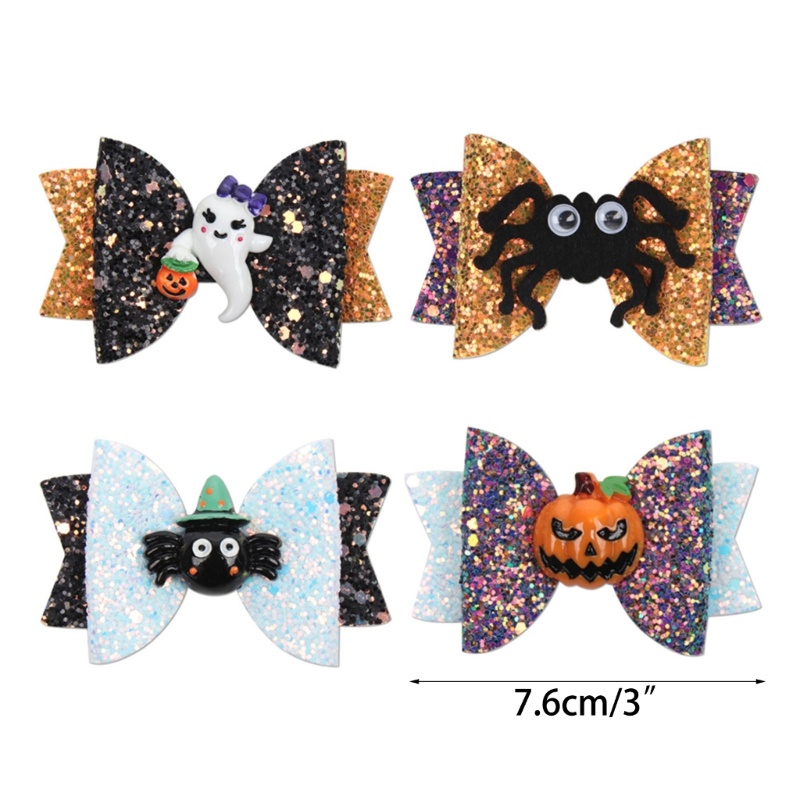 Kẹp Tóc Hình Bí Ngô Halloween Cho Nữ